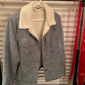 Evans Blue Sherpa 14 Jacket Never Worn